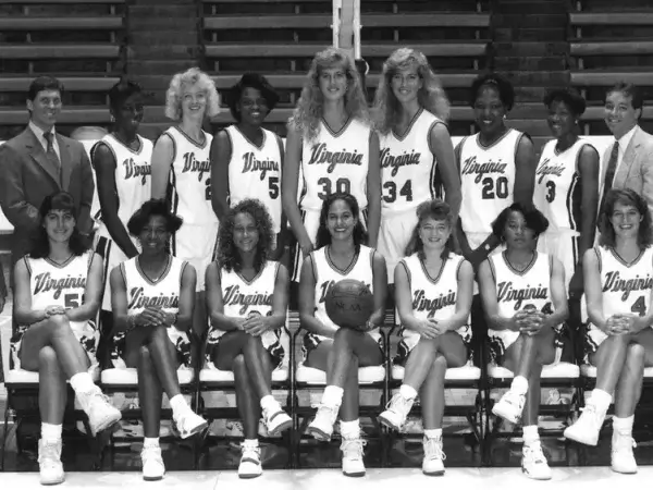 In 1984: Virginia Cavaliers women’s basketball team