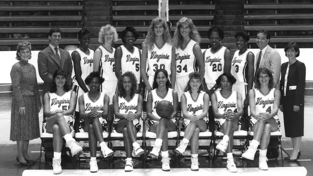 In 1984: Virginia Cavaliers women’s basketball team
