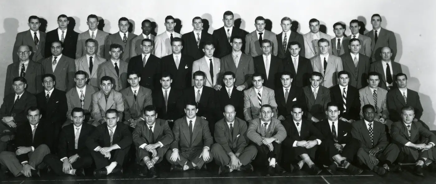 illinois 1951 football squad