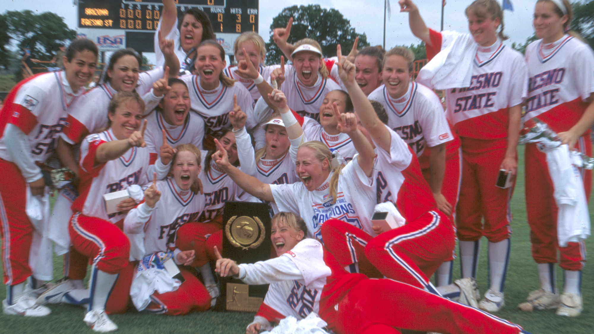 fresno state bulldogs softball 1998