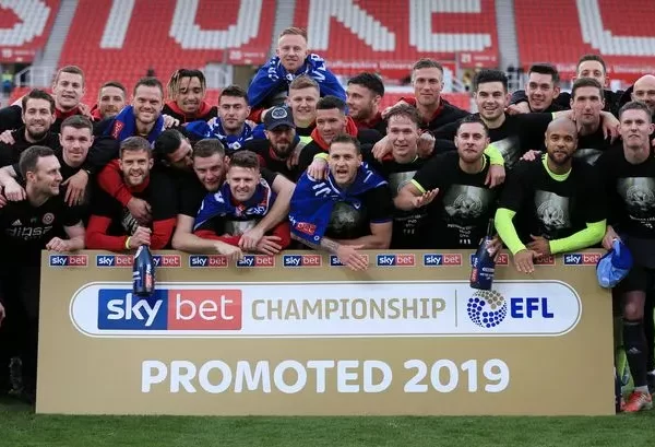2019: Sheffield United FC wins promotion