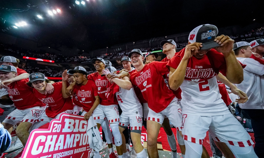 The Wisconsin Badgers 2021-22 Big Ten Champions