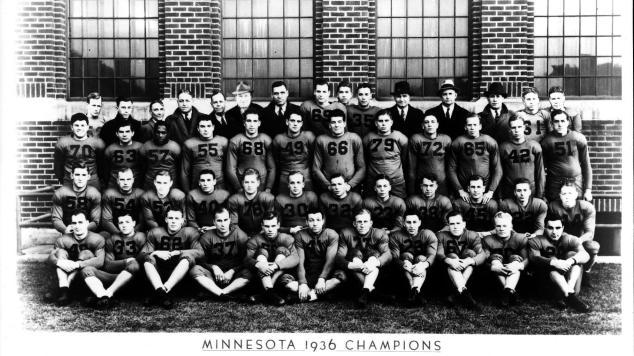 1936: Minnesota’s football team