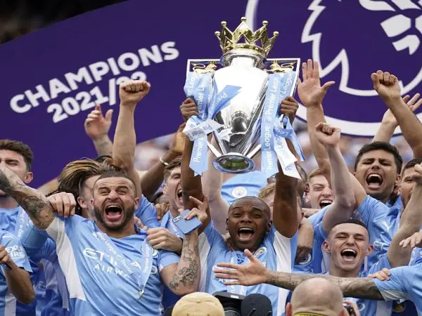2023: The Manchester City club wins its sixth league title