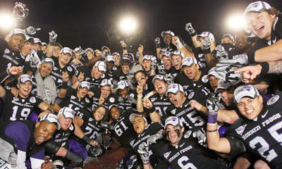 2012: TCU joins the Big 12 Conference as a new member.