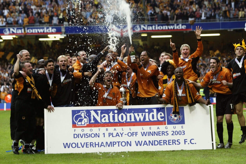 Wolves' 2003 promotion