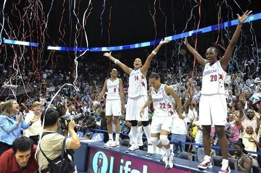 2010: Atlanta Dream reaches the WNBA Finals