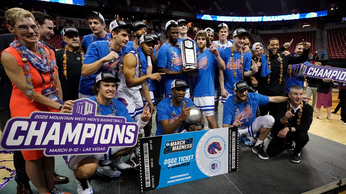 Mountain West Tournament Champions boise