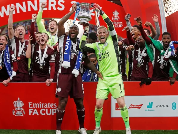 2020: The Leicester club wins the FA Cup for the first time
