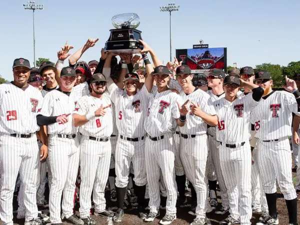 Texas Tech red raiders wins its first Big 12 baseball