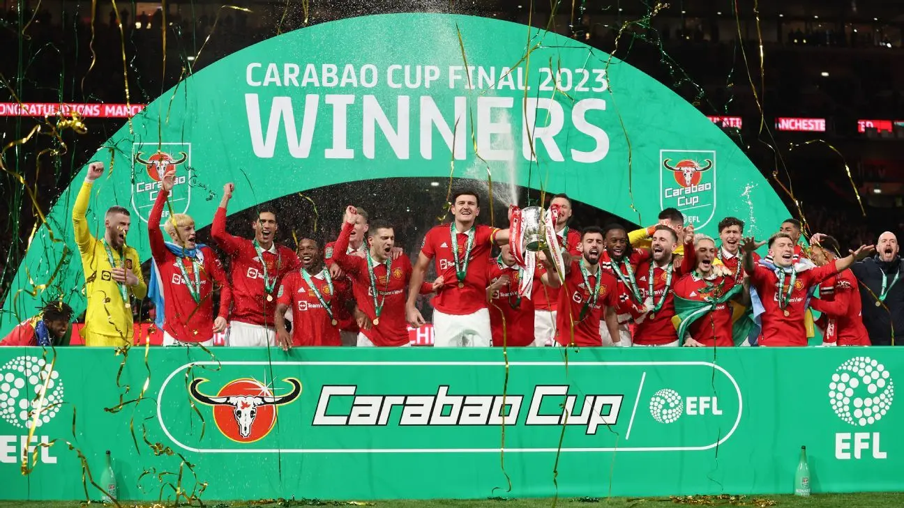 Manchester United won the Carabao Cup title 2023