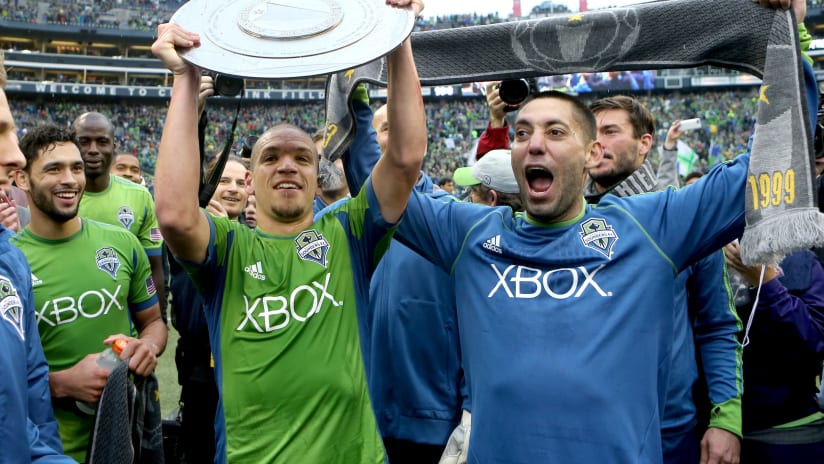 Seattle Sounders supporter shield 2014