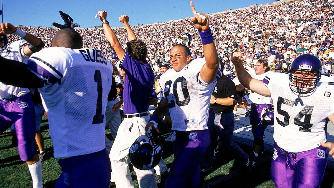 northwestern wildcats football 1996