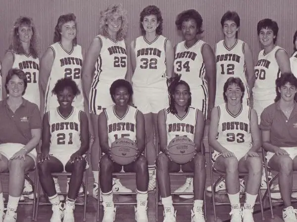 The Boston College women’s basketball 1978