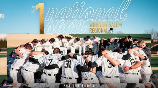Wake Forest Receives No. 1 National Seed in NCAA Tournament