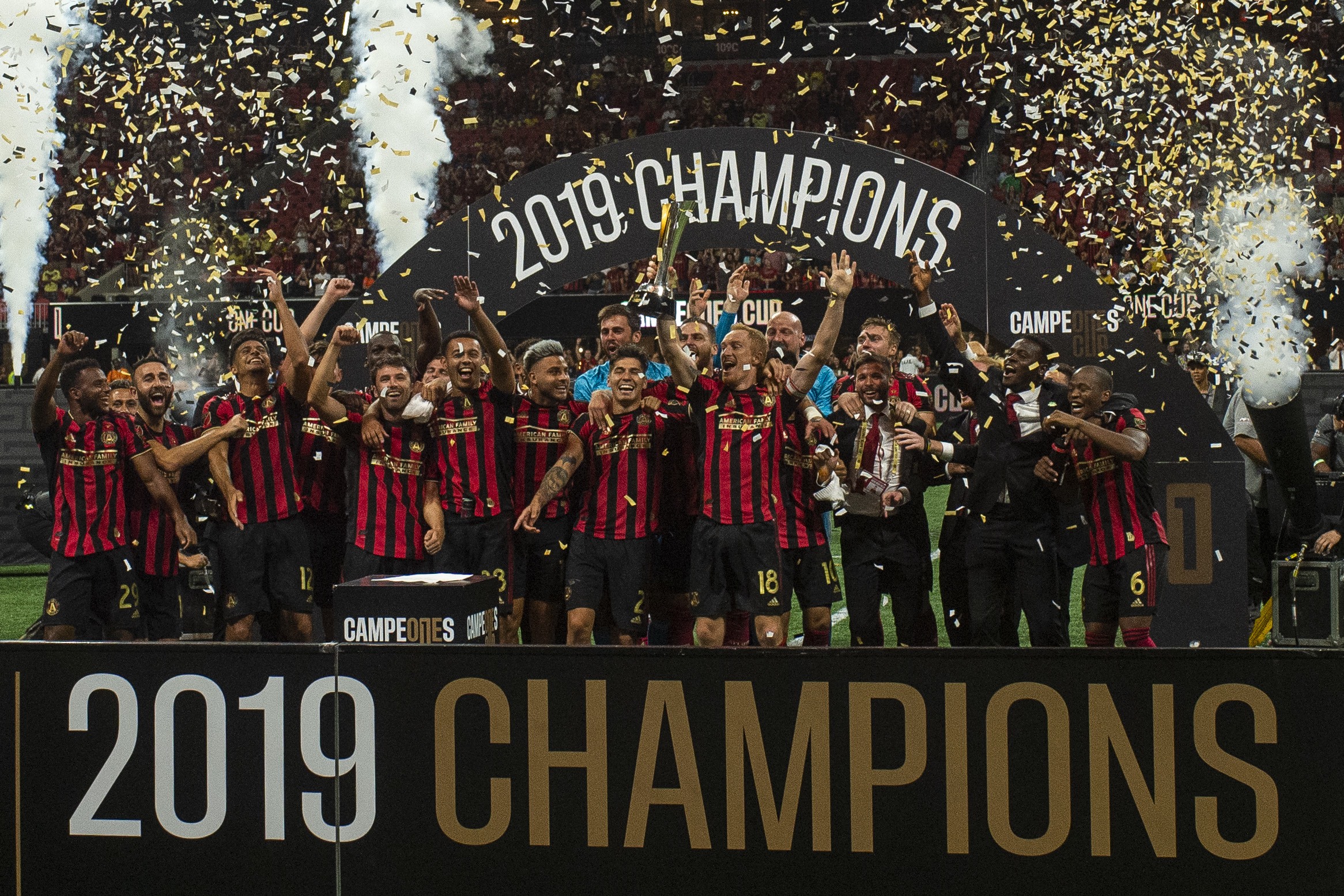 2019: The Atlanta United FC win Campeones Cup