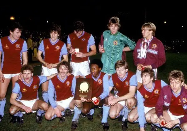 Aston Villa v Barcelona, 1982 European Super Cup