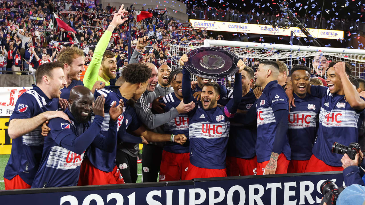 New England Revolution win 2021 Supporters’ Shield