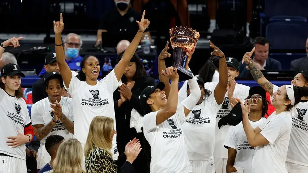 Las Vegas Aces also win their first WNBA Commissioner’s Cup
