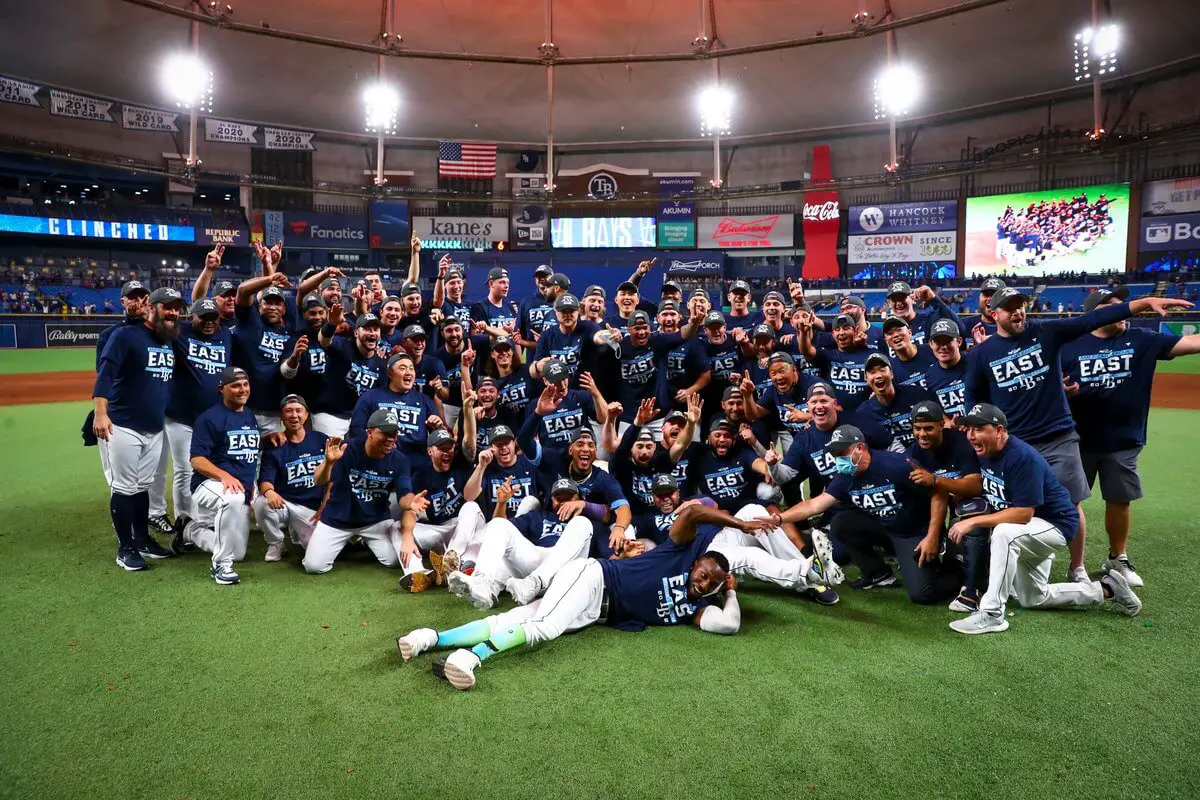 tampa bay rays Rays won their third AL East title 2020