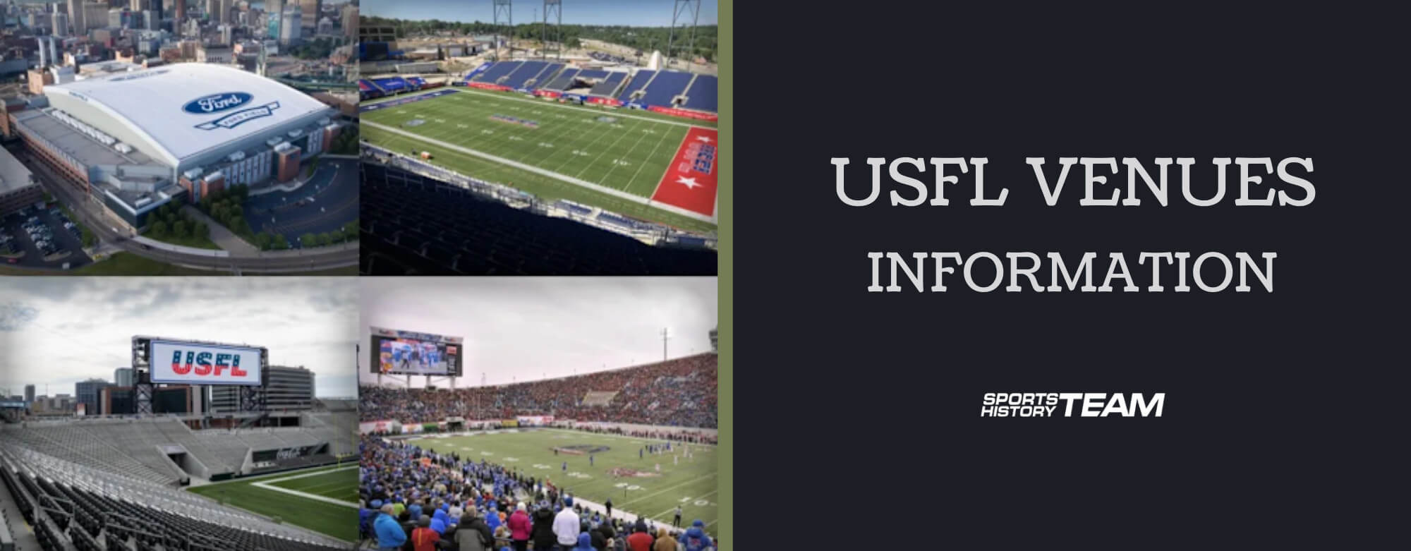 USFL to Host Playoffs at Hall of Fame Stadium in Canton, Ohio