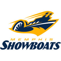 Memphis Showboats Primary Logo 2024 - Present