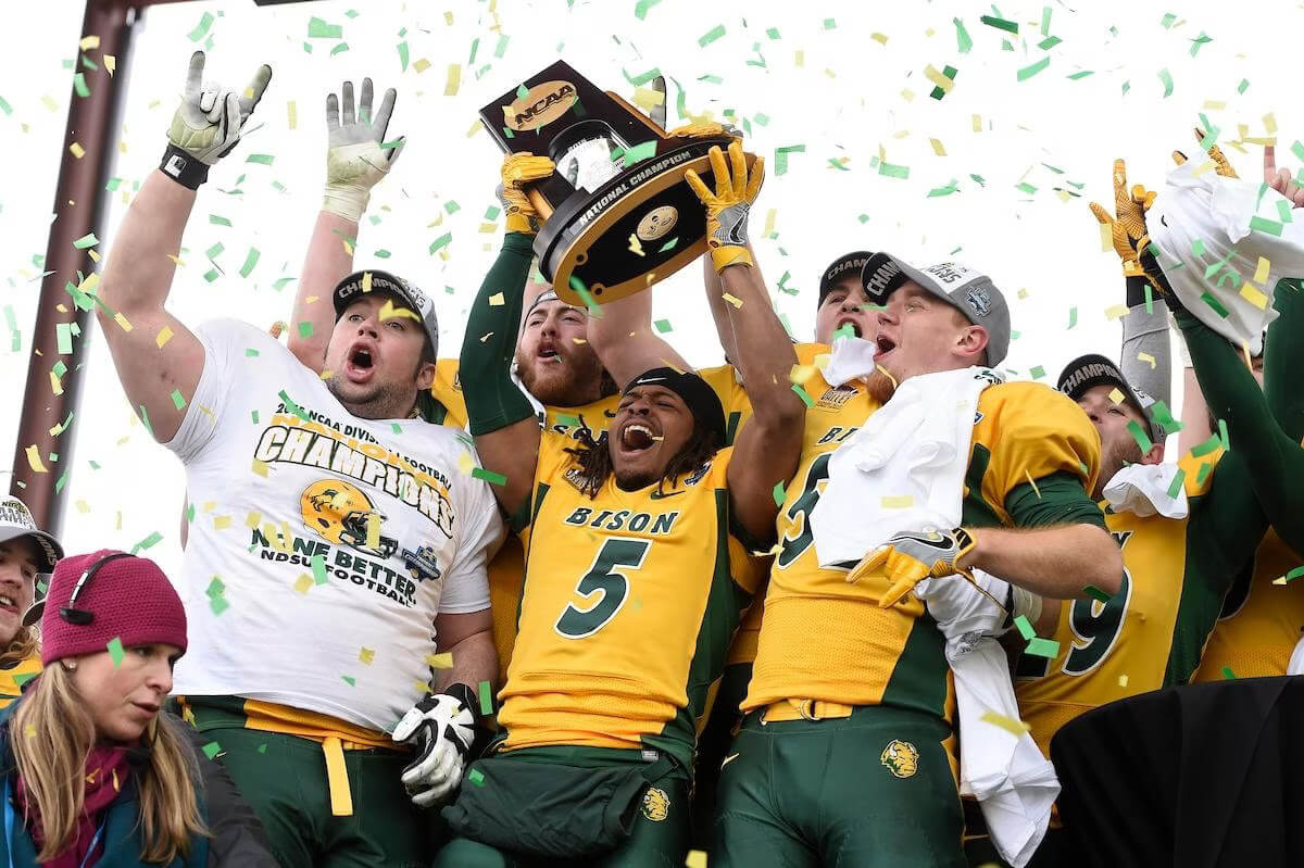 Bison Seventeen National Titles