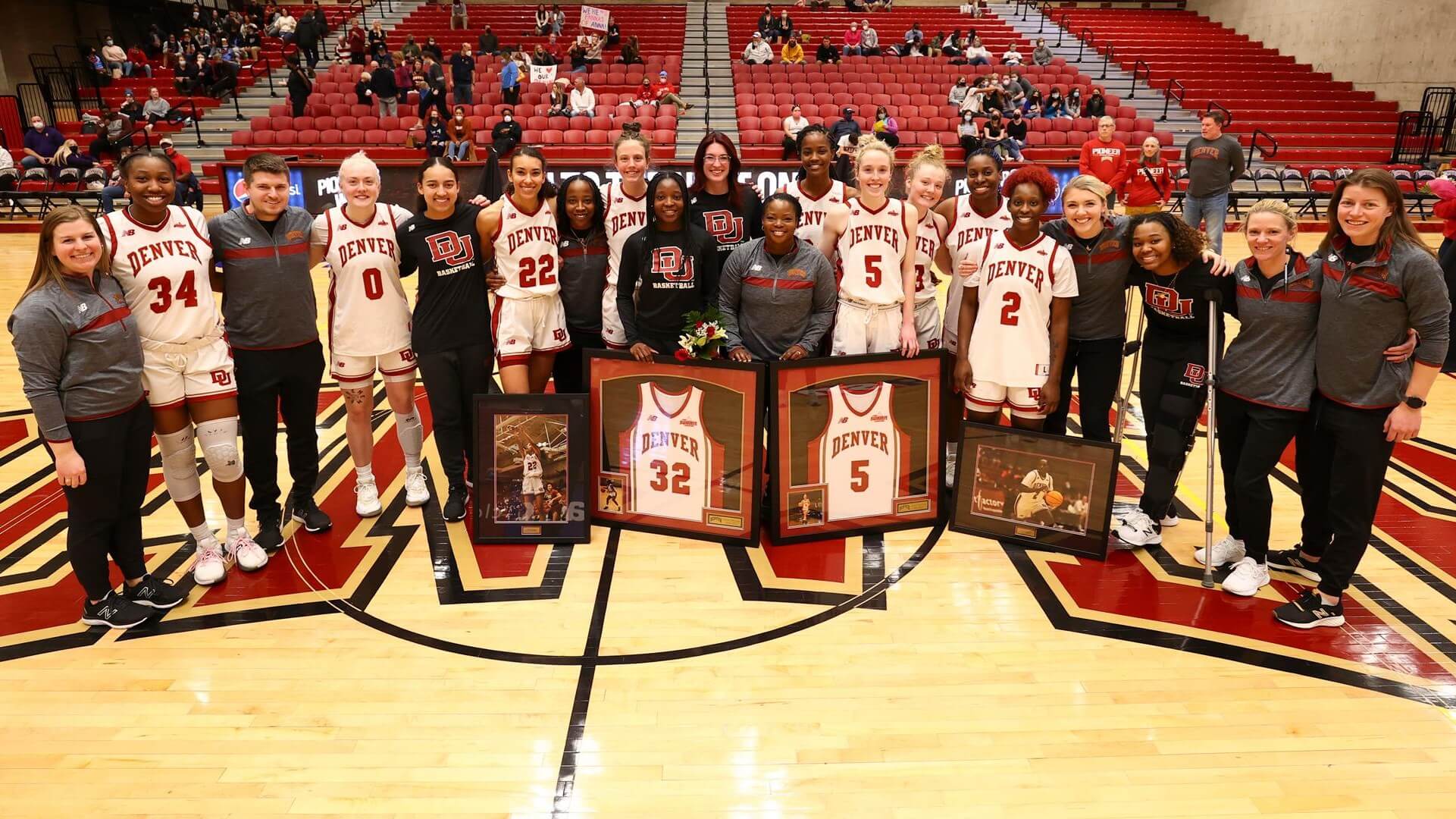 Denver Pioneers Women’s Basketball NCAA team