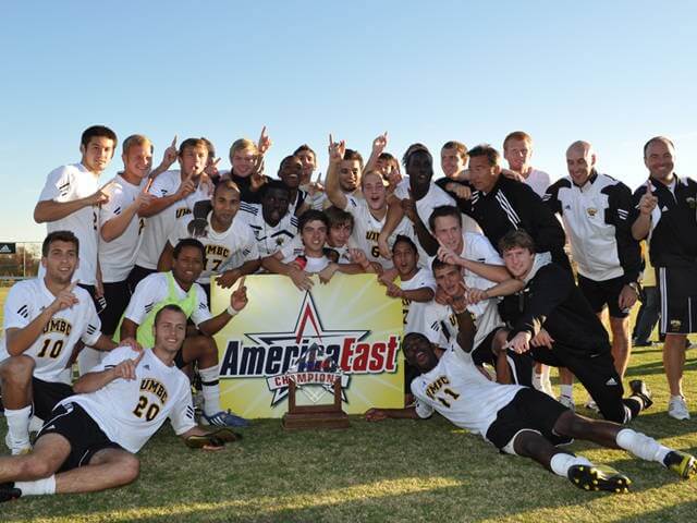 UMBC men’s Soccer champ. 2010