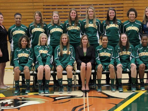 Vermont's women's basketball team 2013