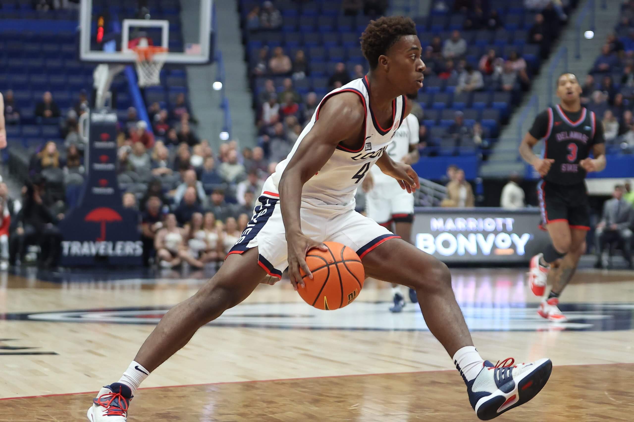 Delaware St Hornets vs UConn men's basketball