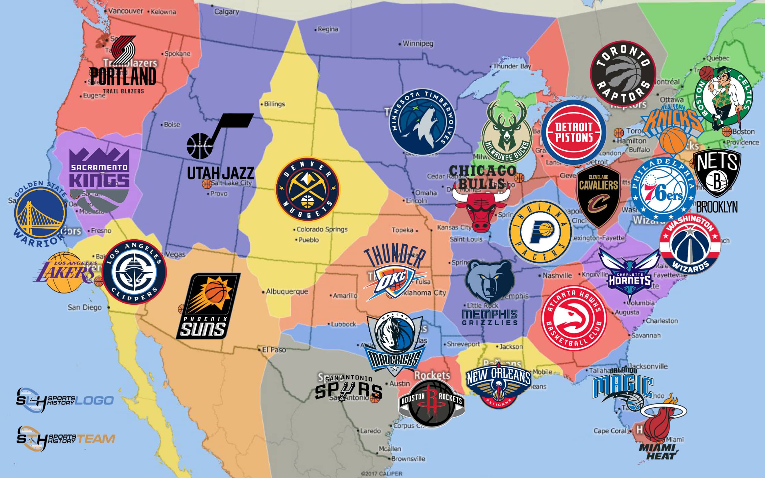 Nba Teams Map The 2020 2021 NBA Lightweight Report Networks United