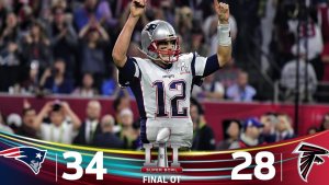 Patriots Super Bowl Win over Falcons