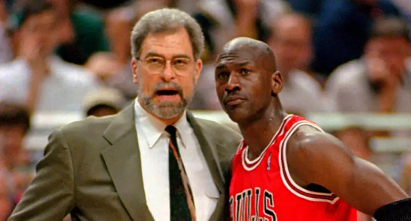 Phil Jackson Michael Jordan - Chicago Bulls