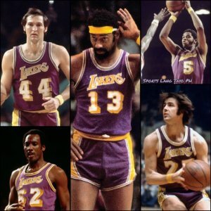 Los Angeles Lakers 1972 Starters