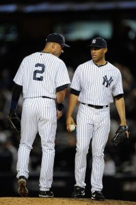 Derek Jeter and Mariano Rivera