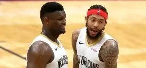 Zion Williamson, Brandon Ingram New Orleans Pelicans