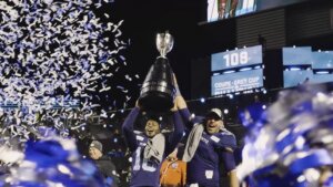 ARGONAUTS UPSET WINNIPEG, WIN 18th GREY CUP