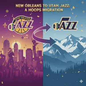 New Orleans Jazz to Utah Jazz