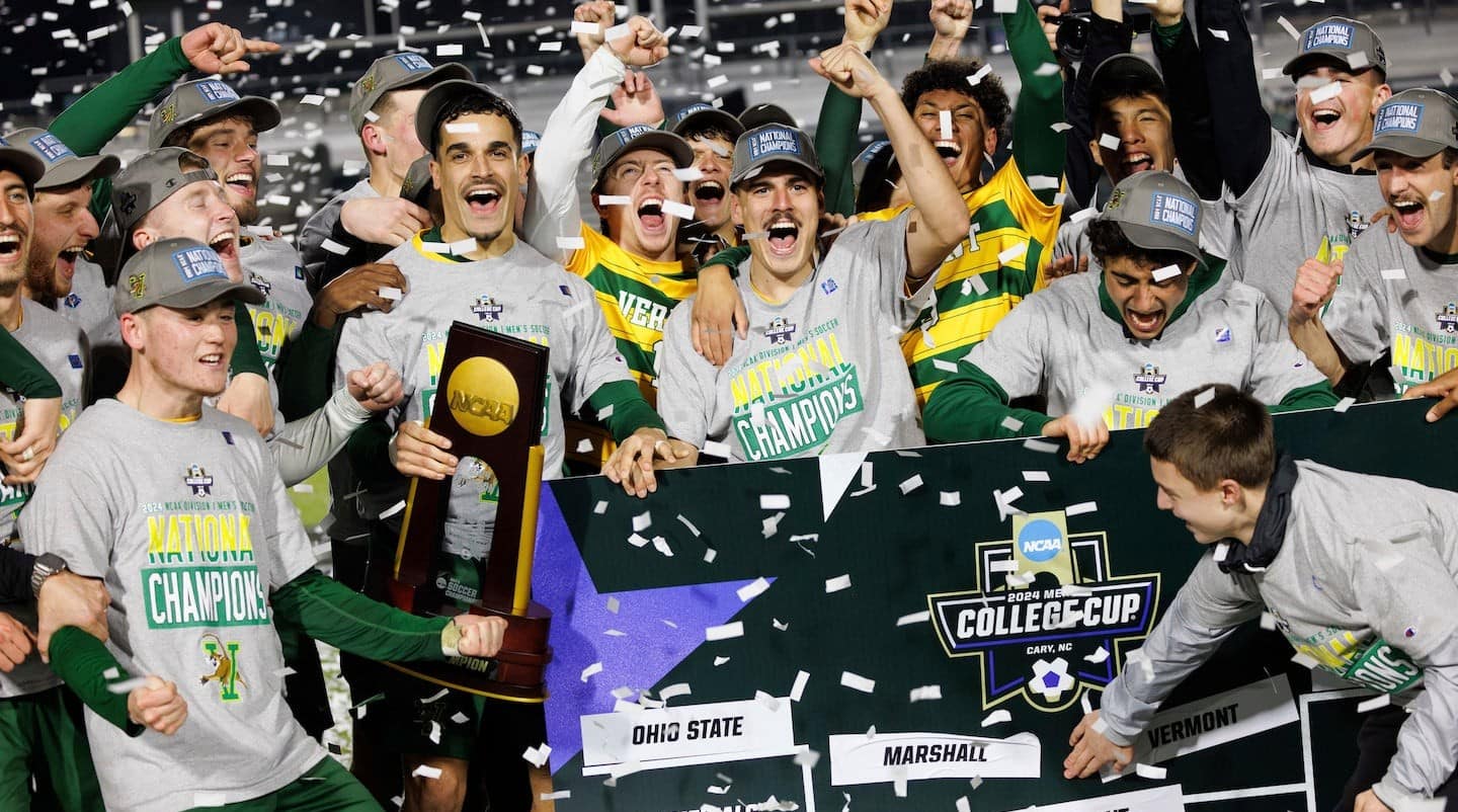 Vermont’s First NCAA Men’s Soccer Title
