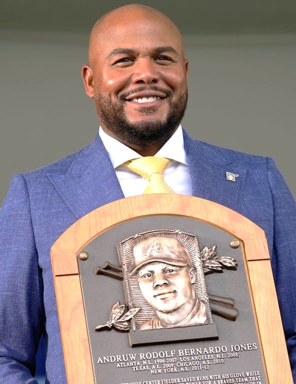 Billy Herman Hall of Fame MLB | Logo History Andruw Jones Hall of Fame MLB