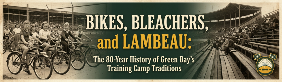 Bikes, Bleachers and Lambeau