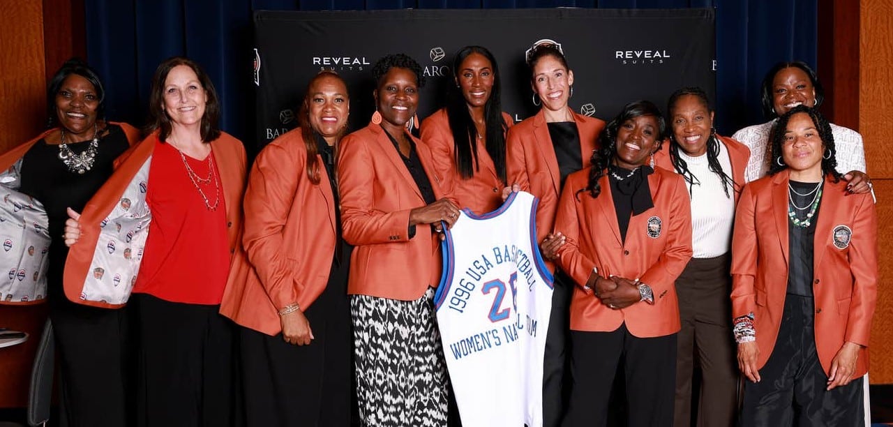 Alexander Gomelsky Hall of Fame NBA | Logo History 1996 U.S. Olympic women’s team Hall of Fame NBA