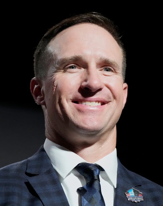 Drew Brees Hall of Fame NFL