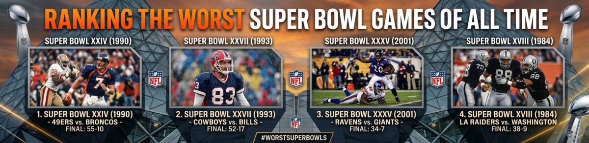 Worst SB Games of All Time