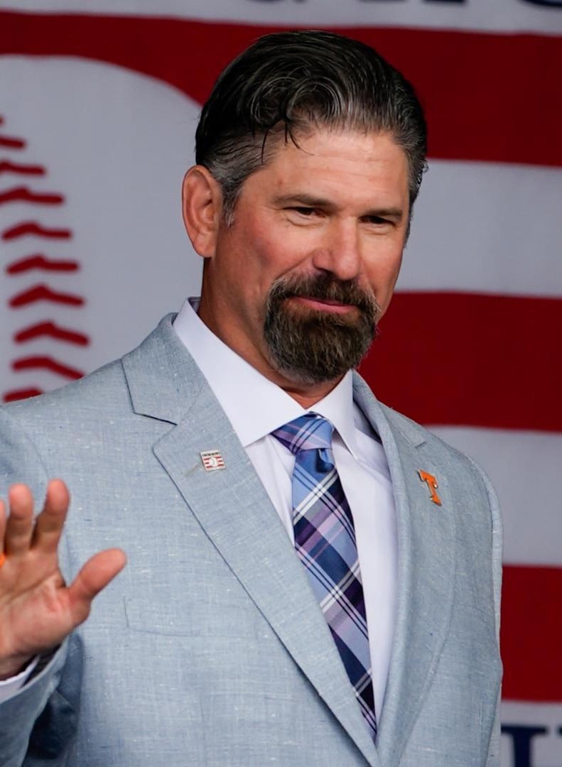 Waite Hoyt Hall of Fame MLB | Logo History Todd Helton Hall of Fame MLB