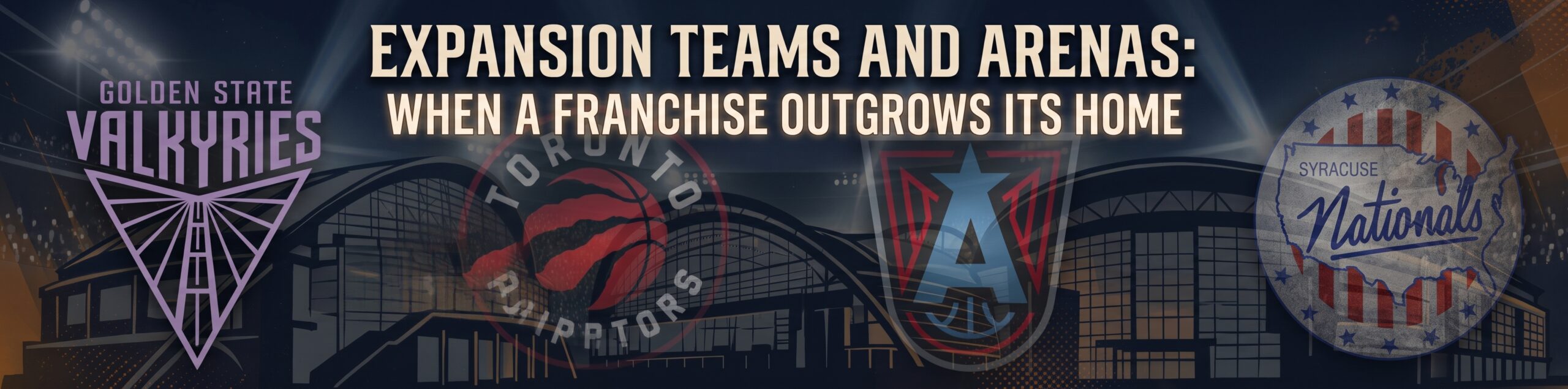 SPORTS TEAM HISTORY | Logo History Featured image for “Expansion Teams and Arenas: When a Franchise Outgrows Its Home”